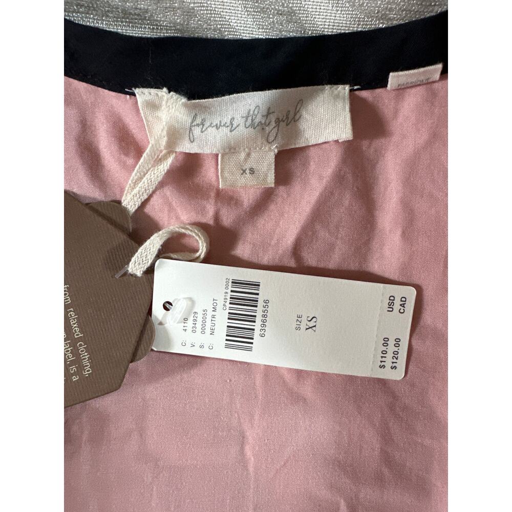 Anthropologie Forever That Girl Colorblocked Wrap Top size‎ XS boho chic - Picture 7 of 8